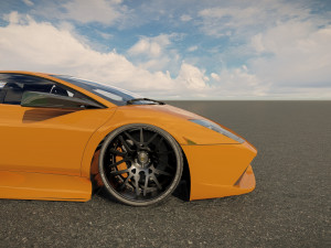 Lambo rghini Murcielago LP640 3D 模型