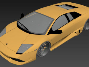 Lambo rghini Murcielago LP640 3D 模型