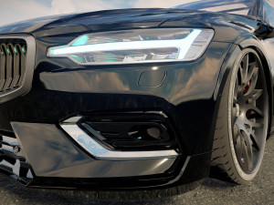 VOLVO v60 2023 3D Model