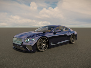 Bentley Continental GT TP 3D Model