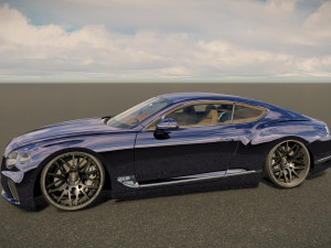 Bentley Continental GT TP 3D Model