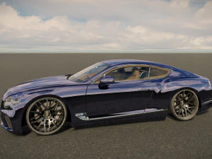 Bentley Continental GT TP 3D Model