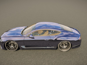 Bentley Continental GT TP 3D Model