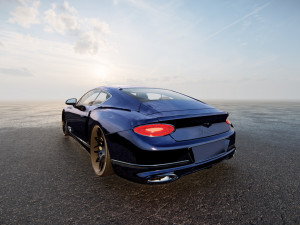 Bentley Continental GT TP 3D Model