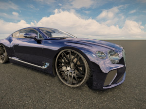 Bentley Continental GT TP 3D Model