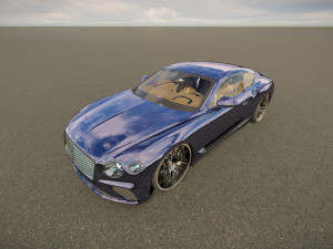 Bentley Continental GT TP 3D Model
