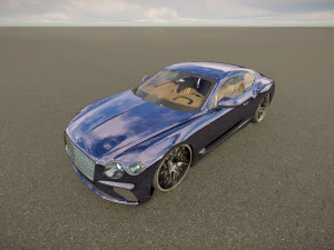 Bentley Continental GT TP 3D Model