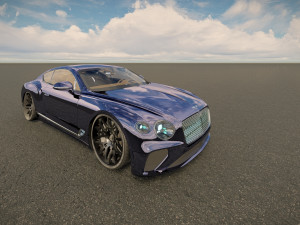 Bentley Continental GT TP 3D Model
