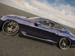 Bentley Continental GT TP 3D Model
