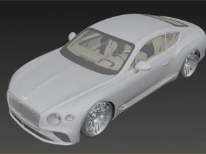 Bentley Continental GT TP 3D Model