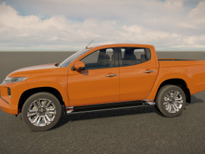 Mitsubishi L200 Triton 2023 3D मॉडल