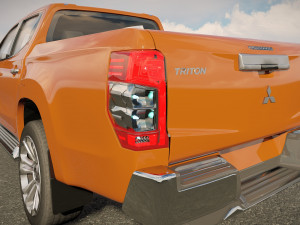 Mitsubishi L200 Triton 2023 3D मॉडल