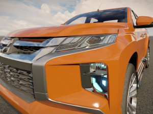 Mitsubishi L200 Triton 2023 3D मॉडल