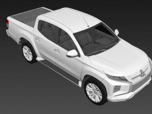Mitsubishi L200 Triton 2023 3D मॉडल
