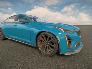 Cadillac CT5 V Blackwing 3D 模型
