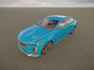 Cadillac CT5 V Blackwing 3D 模型