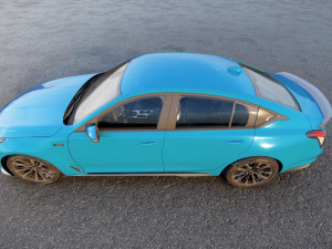 Cadillac CT5 V Blackwing 3D 模型