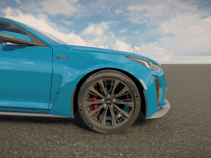 Cadillac CT5 V Blackwing 3D 模型