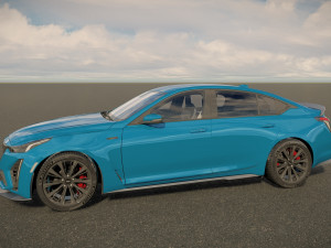 Cadillac CT5 V Blackwing 3D 模型