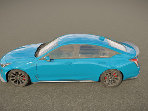 Cadillac CT5 V Blackwing 3D 模型