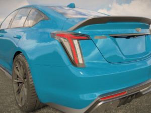 Cadillac CT5 V Blackwing 3D 模型