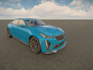 Cadillac CT5 V Blackwing 3D 模型