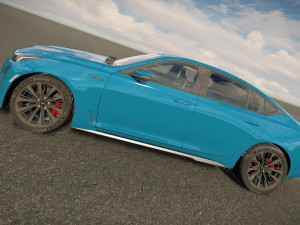 Cadillac CT5 V Blackwing 3D 模型