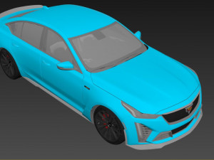 Cadillac CT5 V Blackwing 3D 模型