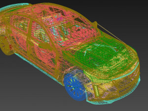 Cadillac CT5 V Blackwing 3D 模型