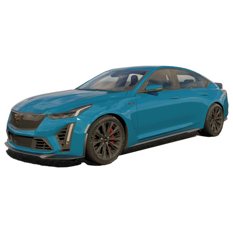 Cadillac CT5 V Blackwing 3D 模型 .c4d .max .obj .3ds .fbx .stl .blend 