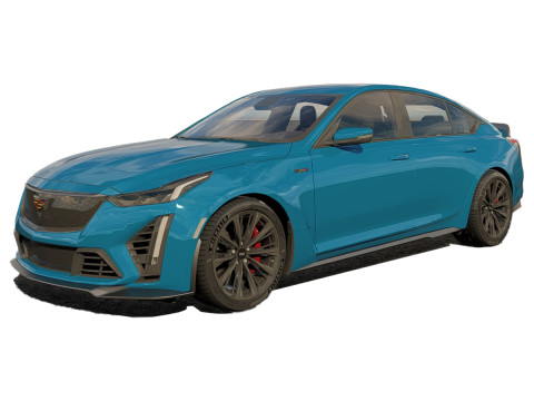 Cadillac CT5 V Blackwing 3Dモデル