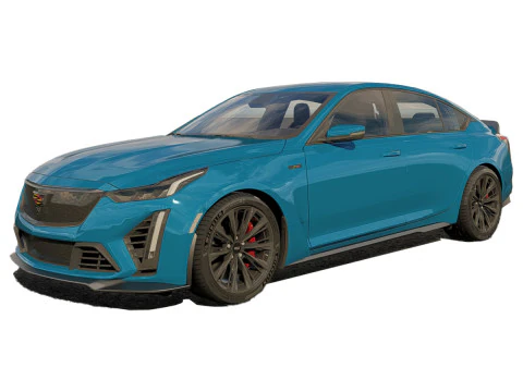 Cadillac CT5 V Blackwing 3D Model