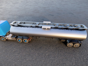 Scania Fuel Tanker Model 3D