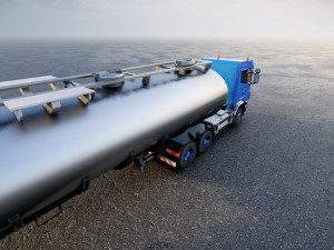 Scania Fuel Tanker Model 3D