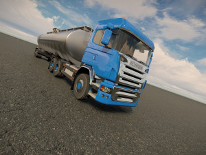 Scania Fuel Tanker Model 3D