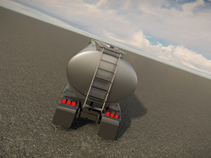 Scania Fuel Tanker Model 3D