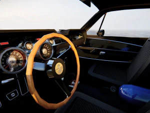 Shelby GT500 Eleanor 1967 3D Model