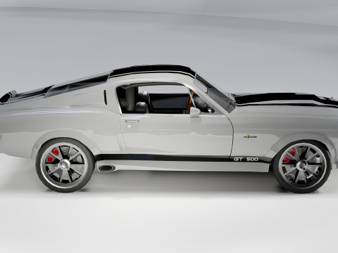 Shelby GT500 Eleanor 1967 Model 3D