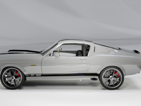 Shelby GT500 Eleanor 1967 Model 3D