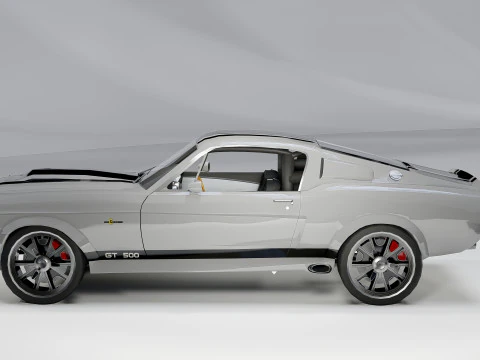 Shelby GT500 Eleanor 1967 3D Model