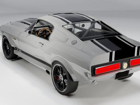 Shelby GT500 Eleanor 1967 Model 3D