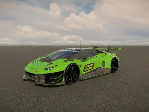 Lambo rghini Huracan GT3 EVO 3D Model