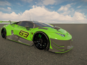 Lambo rghini Huracan GT3 EVO 3D Model