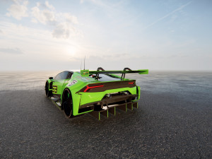 Lambo rghini Huracan GT3 EVO 3D Model