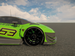Lambo rghini Huracan GT3 EVO 3D Model