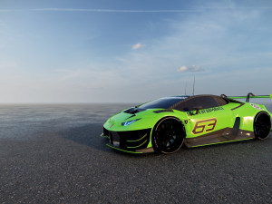 Lambo rghini Huracan GT3 EVO 3D Model