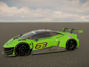 Lambo rghini Huracan GT3 EVO 3D Model