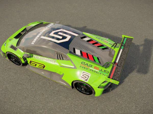 Lambo rghini Huracan GT3 EVO 3D Model