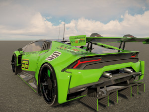 Lambo rghini Huracan GT3 EVO 3D Model