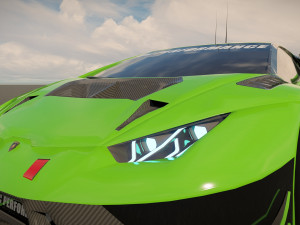Lambo rghini Huracan GT3 EVO 3D Model